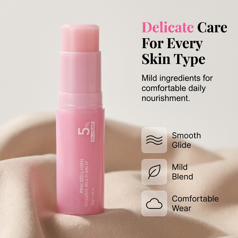 Rosa kollagen volym multibalm | Allt-i-ett med Volufilin