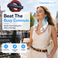 🍃 50% RABATT NU! 💨 Neck Air Conditioner Fan – Tyst, Bärbar & 360° Roterbar – Perfekt för Sommar 🌞