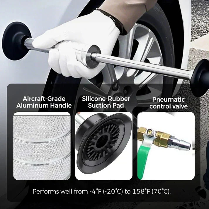 🚗 50% RABATT 🔧 | Sugkoppsverktyg för Bucklor – Pneumatisk Dragkraft & Aluminiumhandtag