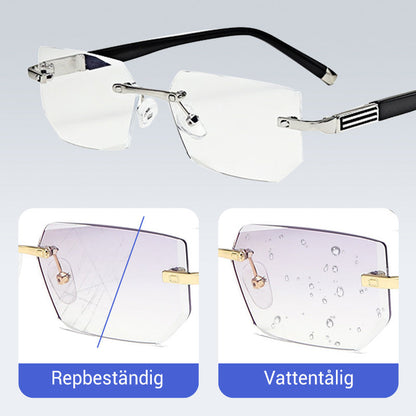 🔥Progressiva läsglasögon med hög hårdhet och antiblått ljus för både fjärr- och närbruk