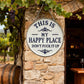 “This Is My Happy Place” dörrskylt