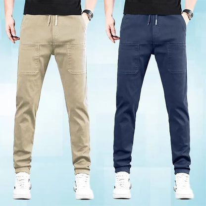 🔥HET FÖRSÄLJNING 50% RABATT🥰 MultiPants - slitstarka cargobyxor med hög stretch och flera fickor