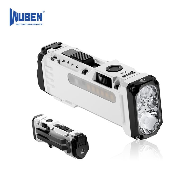 LED-arbetslampa med 180° roterbart huvud