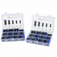 1/4-Zoll Pneumatisches Steckanschluss-Schlauchverbinder-Set