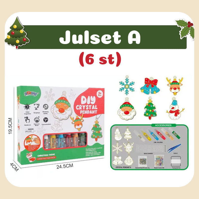 (🏆Tidig julförsäljning)🎁DIY kristall färg Konst och hantverk-set