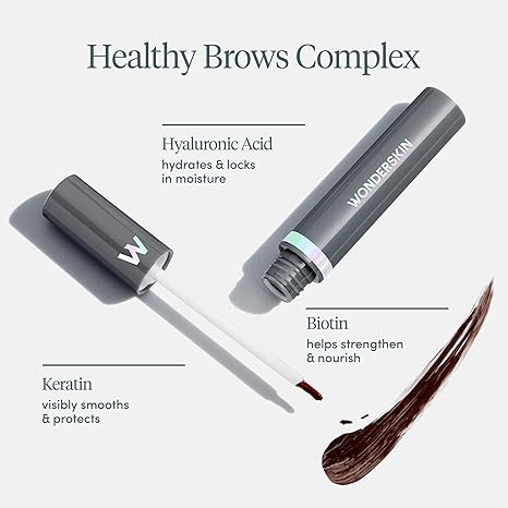 💜SISTA DAGEN – KÖP 1, FÅ 1 GRATIS!!💜 Wonderskin WONDER BLADING Dream Brow Gel Serum – Vattentålig, volymgivande, byggbar färg och vårdande serum för fylligare och friskare ögonbryn