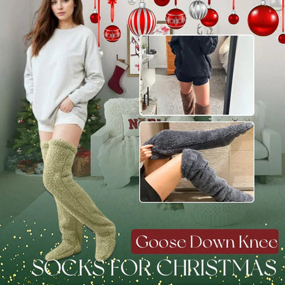 🎁 Julrea 50% RABATT!! 💥 Gåsdun-knästrumpor! 🧦⛄