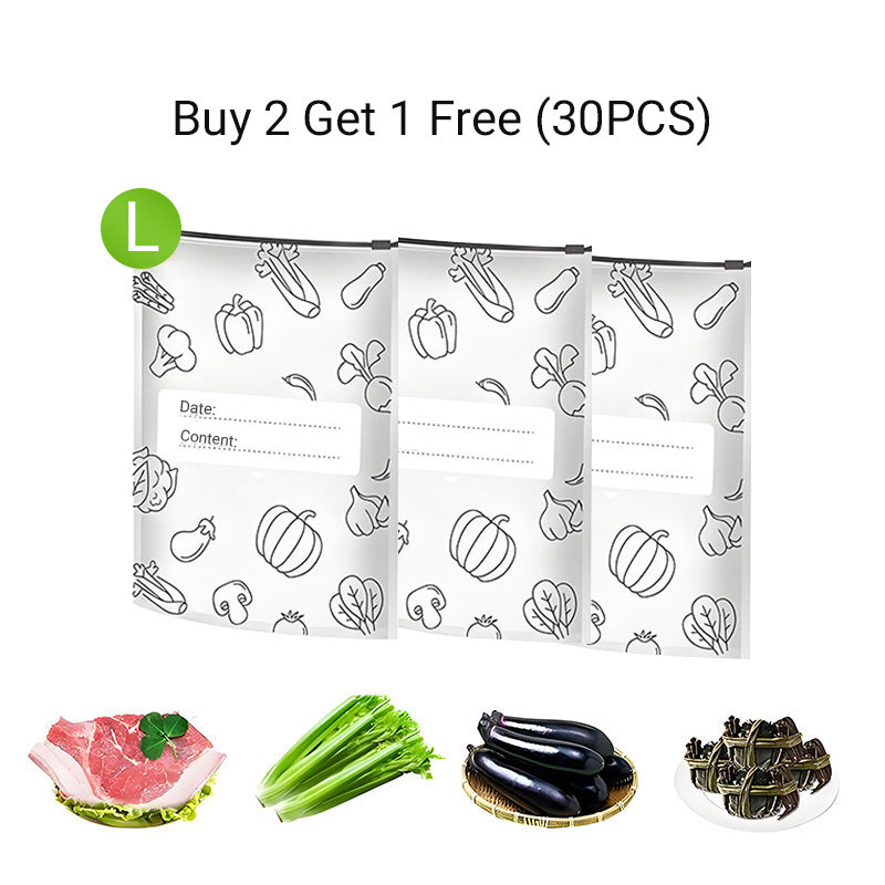Förhindra att livsmedel förstörs - Freshness Seal-påsar