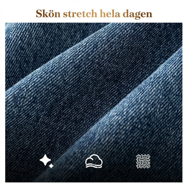 🔥2026 bästsäljare 🔥 Stretchiga jeans med hög midja