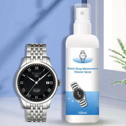 Rengöringsspray för underhåll av klockarmband