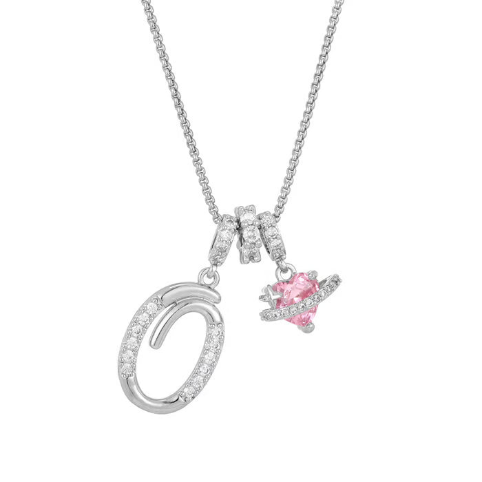 💖Sista dagen 49 % rabatt✨3-lagers halsband med initialer A-Z🎀