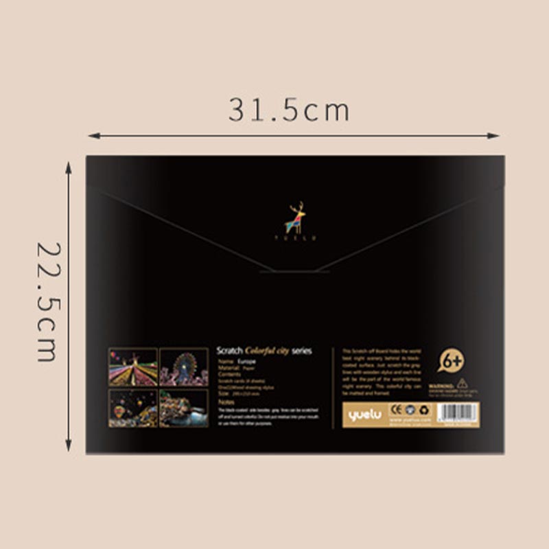 🧠🎨4-delars kreativt skrapmålningsset med verktyg（🚀55% rabatt）