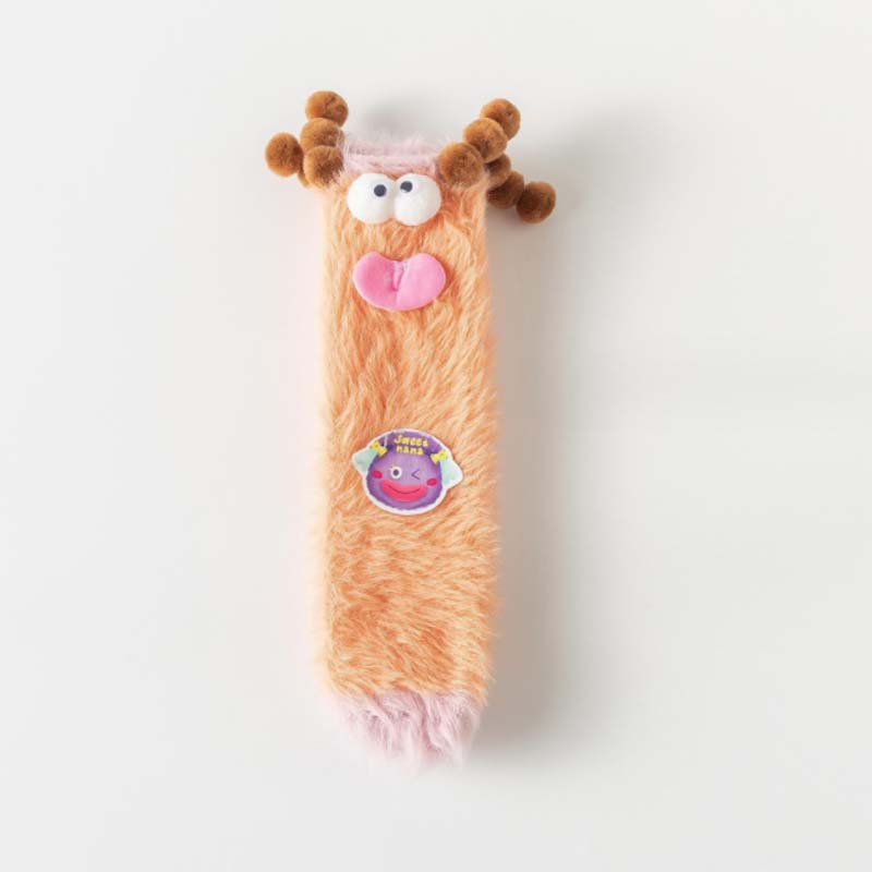 [🎁Julklapp🎄] Korallfärgade termiska golvstrumpor