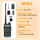 📡 UV-5R Hamradio Långdistans UV5R Two-Way Radio Dualband Walkie-Talkie