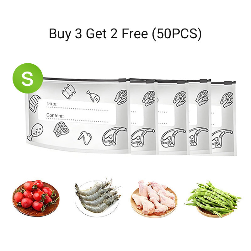 Förhindra att livsmedel förstörs - Freshness Seal-påsar