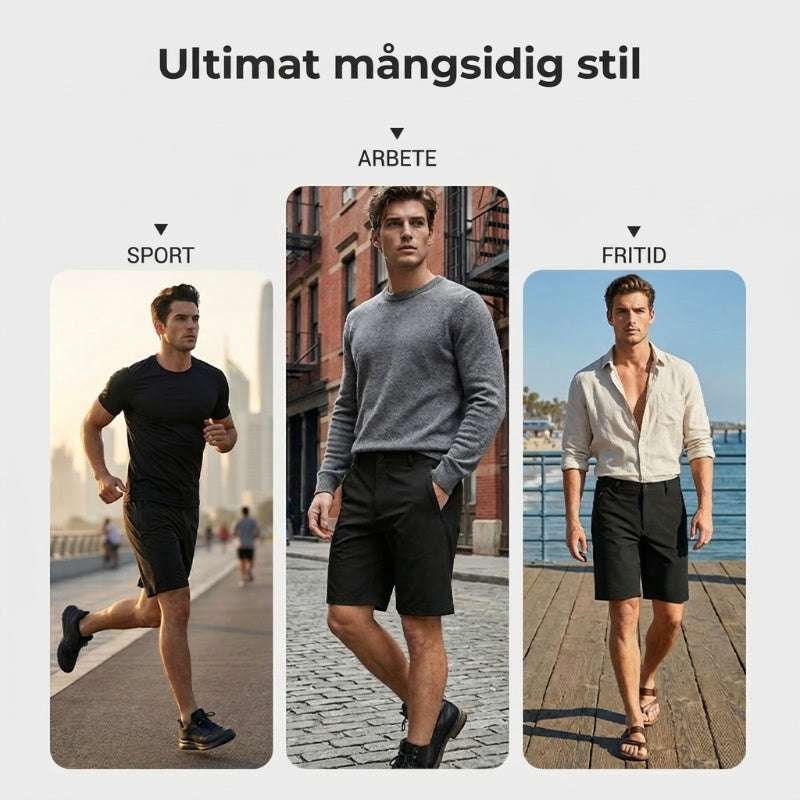 ⏳SISTA DAGEN REA 50 % RABATT !!📢Herrstretch snabbtorkande golfshorts