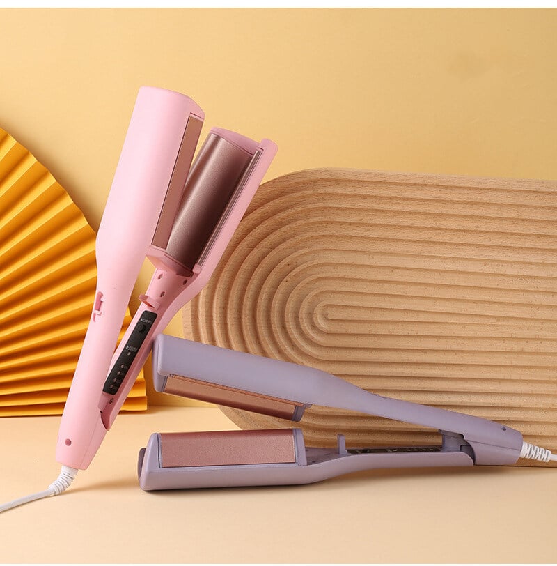 💇‍♀️ 50 % RABATT! Skapa djupa, naturliga vågor enkelt – French Wave-vågtång