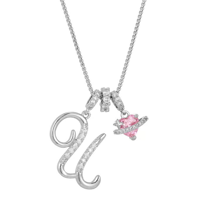 💖Sista dagen 49 % rabatt✨3-lagers halsband med initialer A-Z🎀