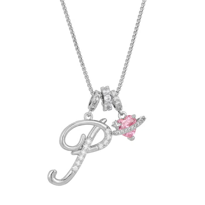 💖Sista dagen 49 % rabatt✨3-lagers halsband med initialer A-Z🎀