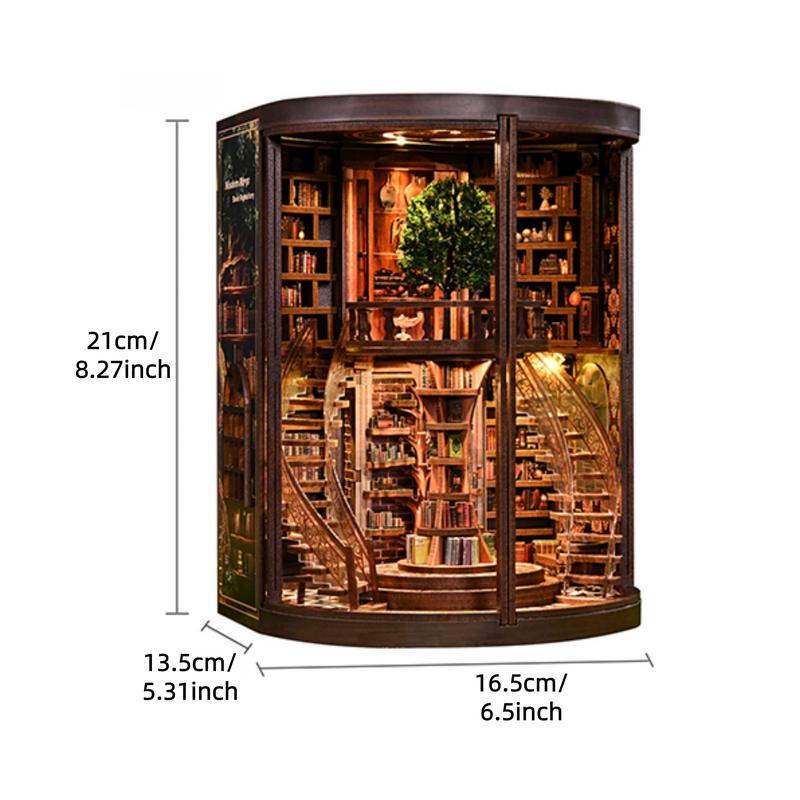 3D Handgjort monteringskit för bokhylla