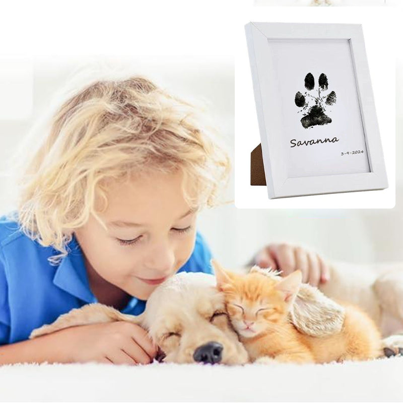 🐶Kit för att ta avtryck av husdjurs tassar🐾