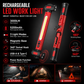 Uppladdningsbar LED-arbetslampa – 3000LM Magnetisk Portabel Verkstadslampa med 360° Rotation & Powerbank-funktion 🔦