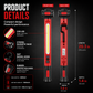 Uppladdningsbar LED-arbetslampa – 3000LM Magnetisk Portabel Verkstadslampa med 360° Rotation & Powerbank-funktion 🔦