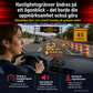 Head-up-display (HUD) Automatisk GPS digital varvräknare