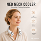 🍃 50% RABATT NU! 💨 Neck Air Conditioner Fan – Tyst, Bärbar & 360° Roterbar – Perfekt för Sommar 🌞