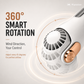 🍃 50% RABATT NU! 💨 Neck Air Conditioner Fan – Tyst, Bärbar & 360° Roterbar – Perfekt för Sommar 🌞