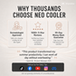 🍃 50% RABATT NU! 💨 Neck Air Conditioner Fan – Tyst, Bärbar & 360° Roterbar – Perfekt för Sommar 🌞