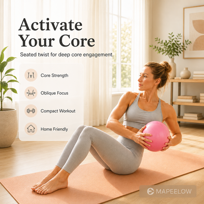 Anti-Burst Pilates-boll med pump