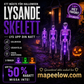 🎃💡 Solcellsdrivna skelettlampor för marken – lyser i mörkret, solcellsdrivna, enkla att installera. Perfekta för spökiga trädgårdar, verandor och gångvägar! 👻🪦✅