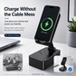 Presenttips - 3-i-1 trådlös Bluetooth-högtalare, laddningsstation och mobilställ