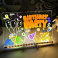 Belyst LED-ritplatta