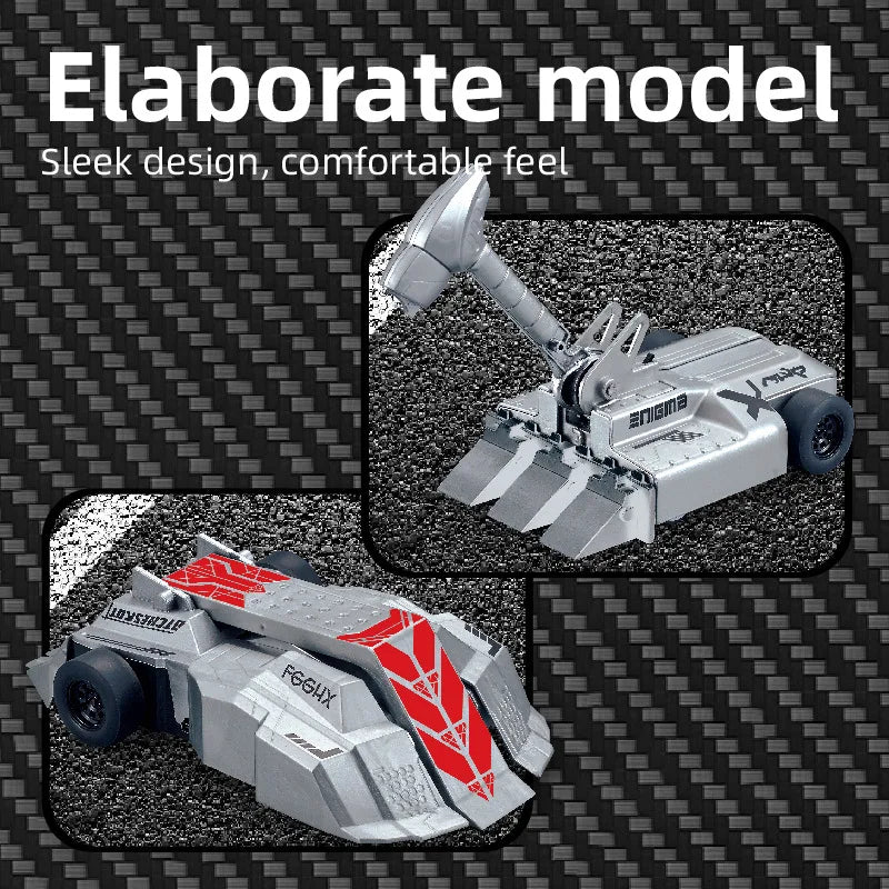 2025 Ny  fjärrstyrd RC-bumperbil,  2 spelare, PK-spel