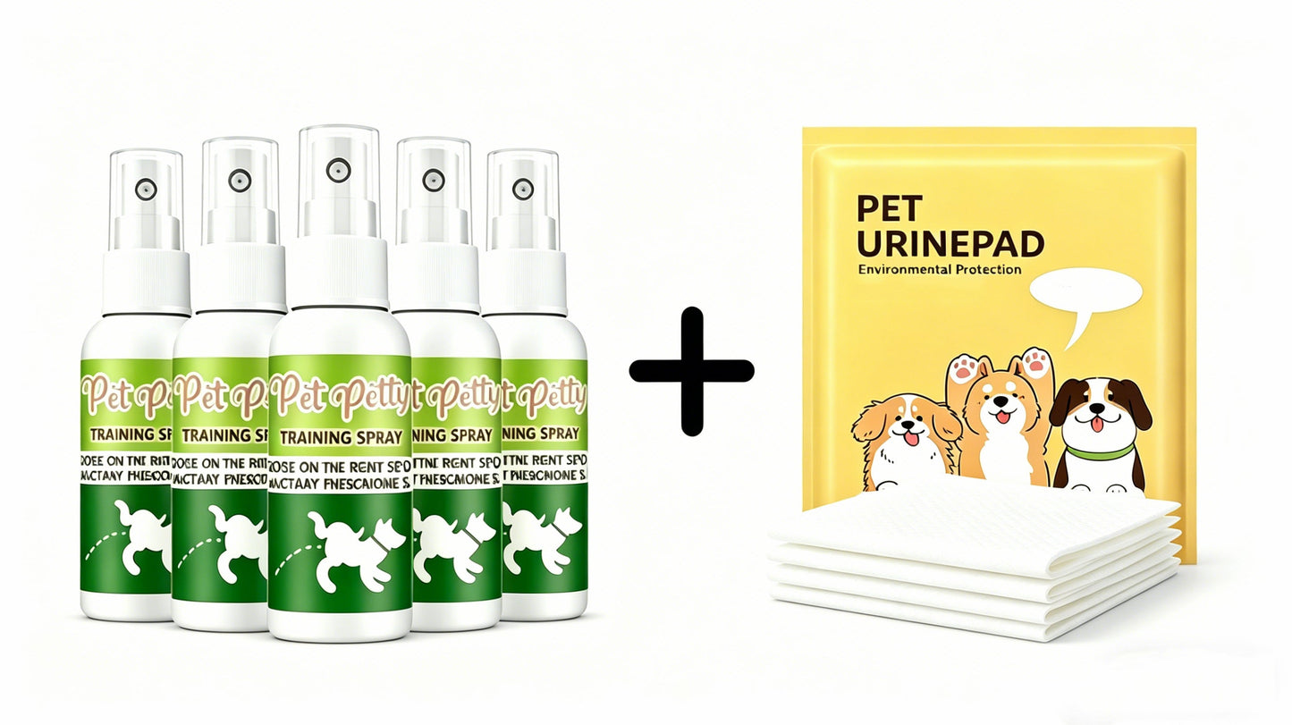 Spray för att stimulera husdjurs utsöndringsreflexer