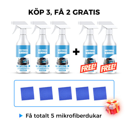 🎁🚗Bilrost och järnpartikelborttagningsspray✨🔥Köp 3 få 2 gratis