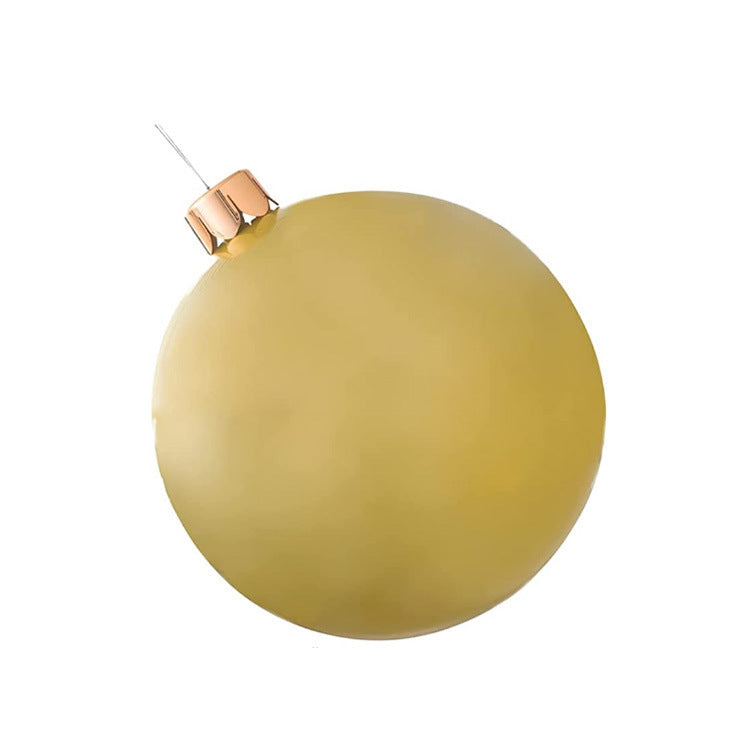 ✨JULREA 50 % RABATT✨ Uppblåsbar julkula i PVC för utomhusdekoration