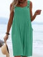 🌸 Ärmlös Jumpsuit med Vida Ben För Sommarbrisen – Lätt Tyg, Ledig Passform & Perfekt För En Stilig & Avslappnad Look ☀️