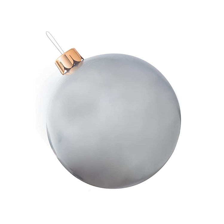 ✨JULREA 50 % RABATT✨ Uppblåsbar julkula i PVC för utomhusdekoration