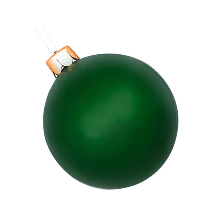 ✨JULREA 50 % RABATT✨ Uppblåsbar julkula i PVC för utomhusdekoration