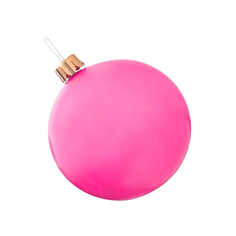 ✨JULREA 50 % RABATT✨ Uppblåsbar julkula i PVC för utomhusdekoration