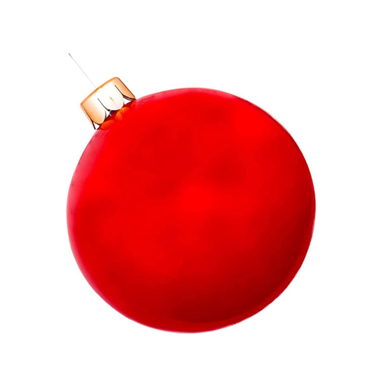 ✨JULREA 50 % RABATT✨ Uppblåsbar julkula i PVC för utomhusdekoration