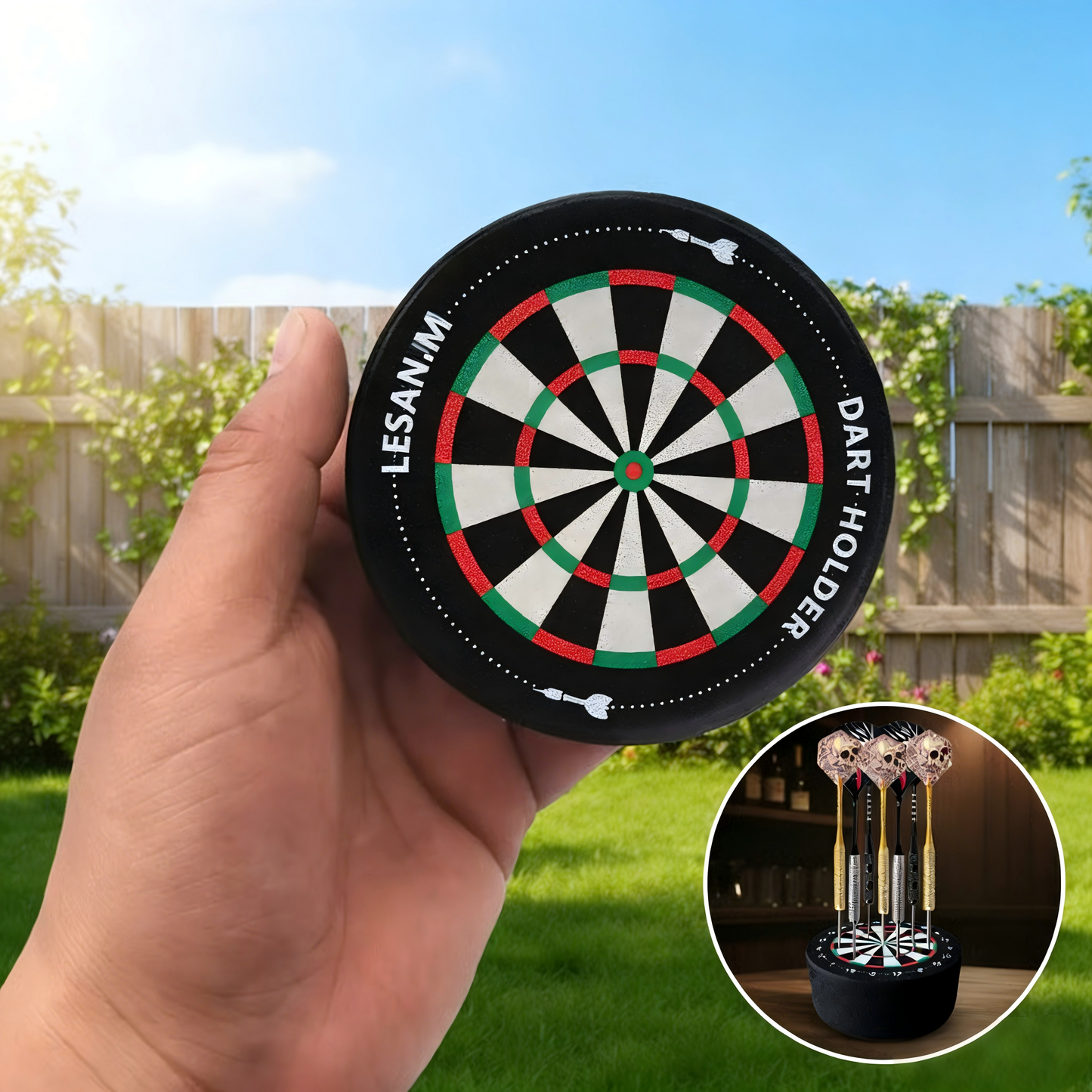 🏆#1 Bästsäljare🎯Mini Dart Holder