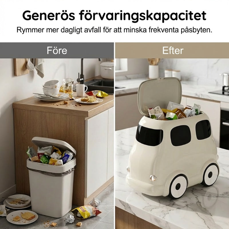 ✈Fri frakt🚀Flyttbar soptunna för babybuss