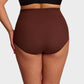 🌸Sista dagen – köp 1, få 3 paket✨Plus size-högmidjade trosor med korsande magkontroll