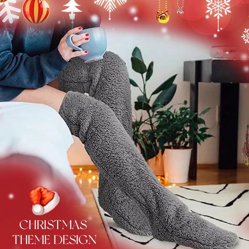 🎁 Julrea 50% RABATT!! 💥 Gåsdun-knästrumpor! 🧦⛄