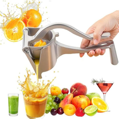 Manuell juicepress i aluminiumlegering för hushållsbruk