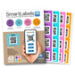 Originalfärgkodade skannbara QR-etiketter (48-pack)